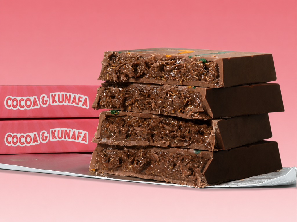 Cocoa & Kunafa Milk Chocolate 200g