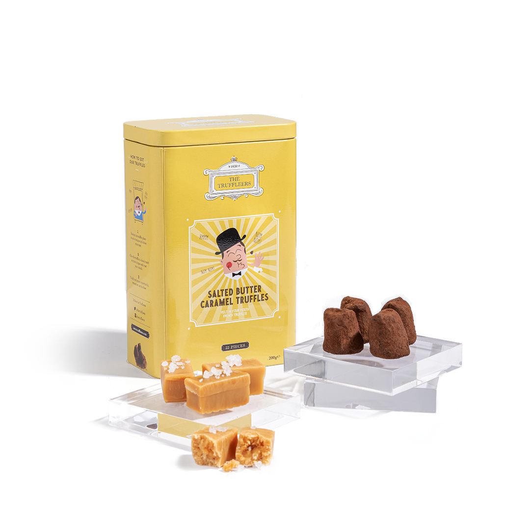 Salted Butter Caramel Flavour Truffles 200g The Truffleers