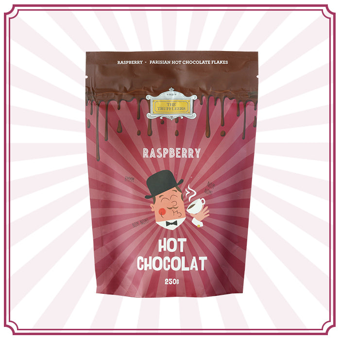 Raspberry Parisian Hot Chocolate – 250g